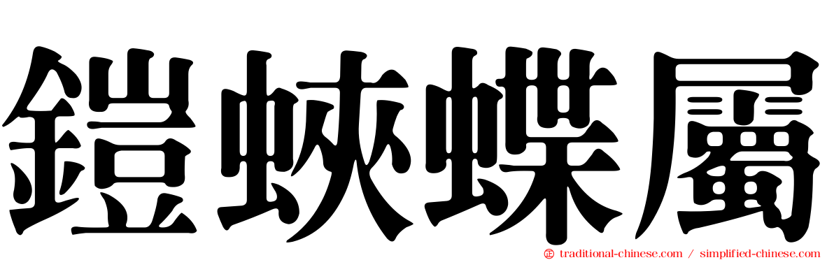 鎧蛺蝶屬