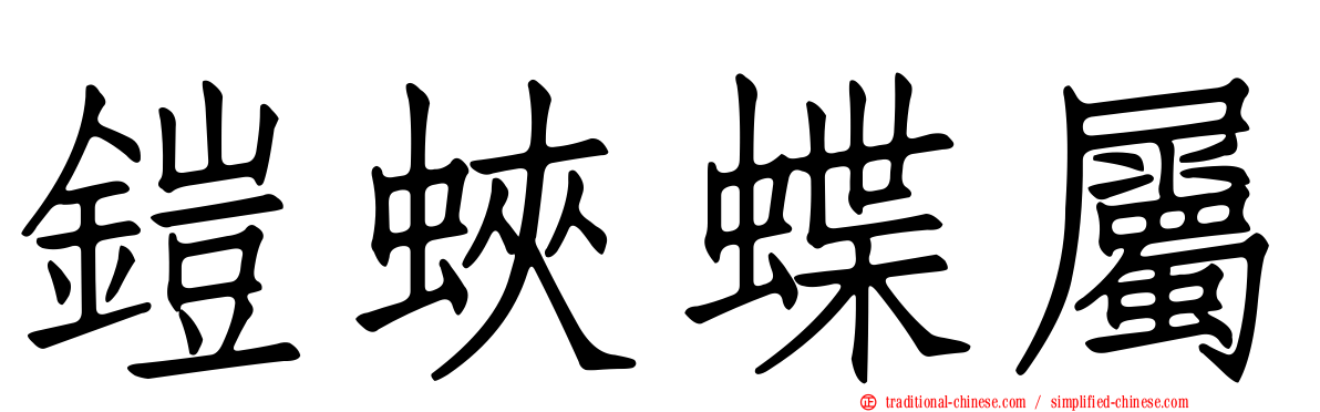 鎧蛺蝶屬