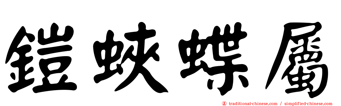 鎧蛺蝶屬