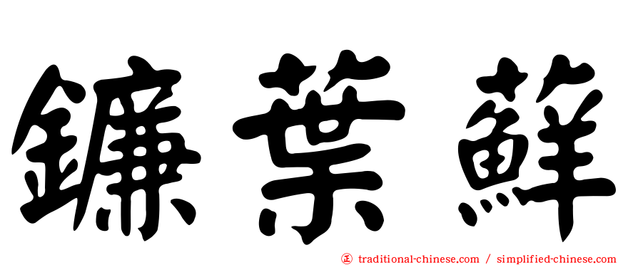 鐮葉蘚