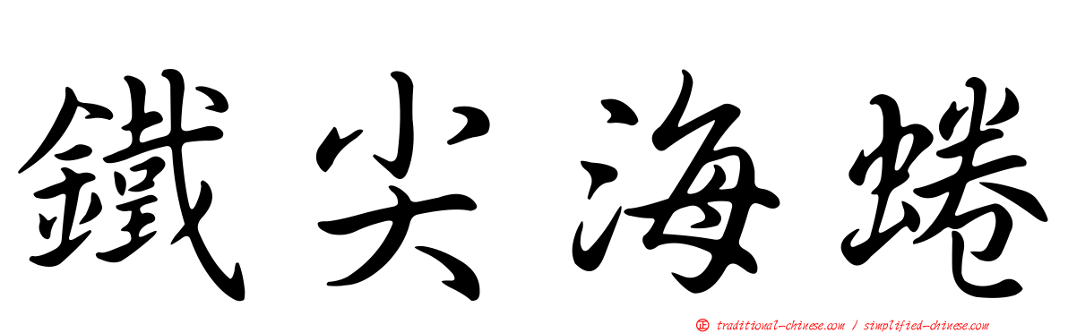 鐵尖海蜷