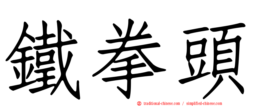 鐵拳頭