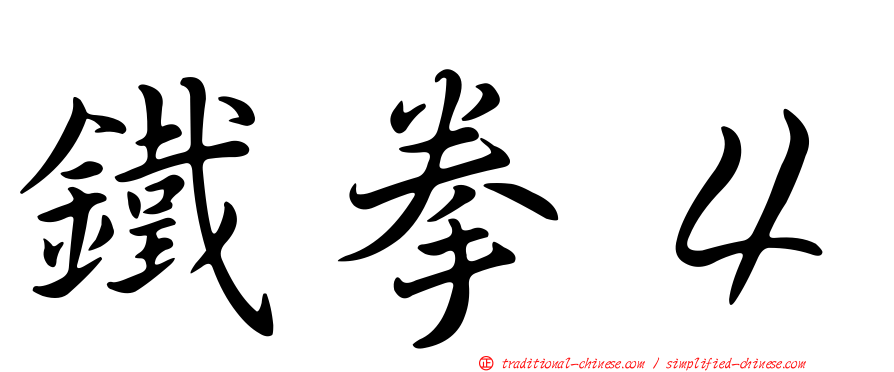 鐵拳４