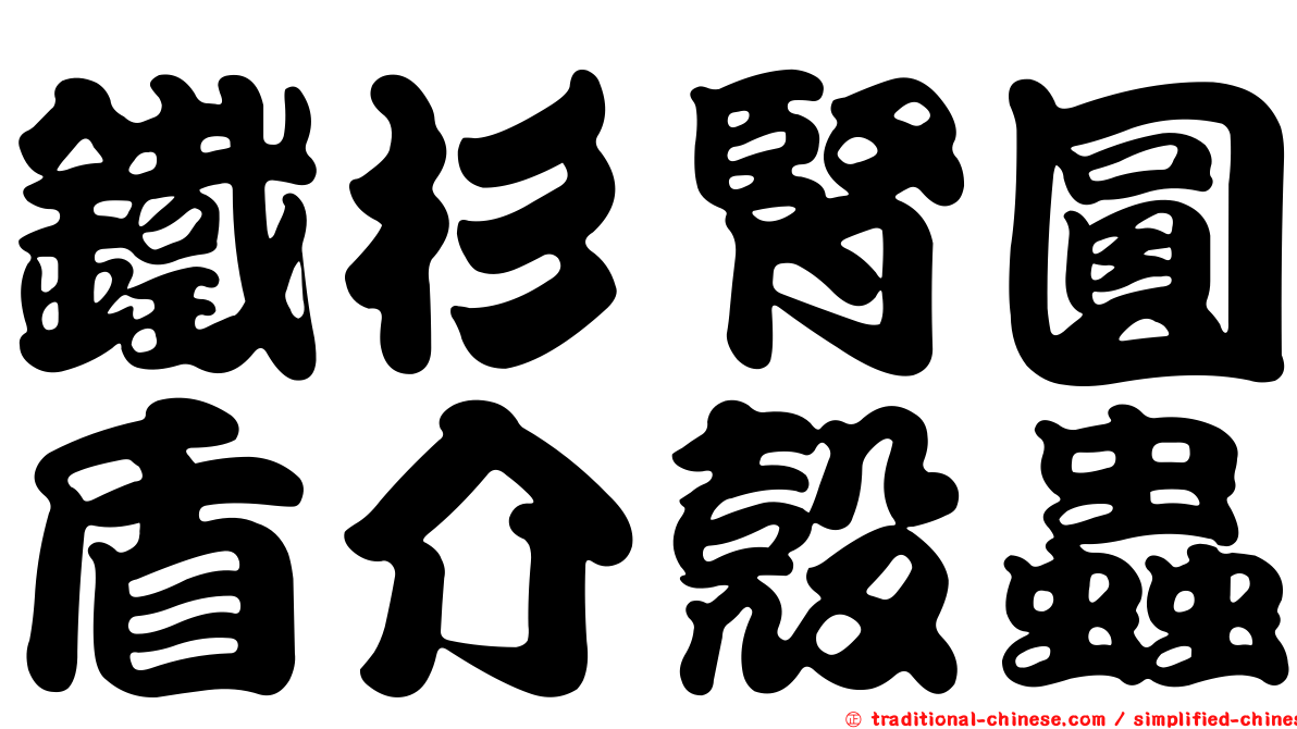 鐵杉腎圓盾介殼蟲