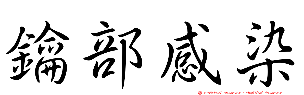 鑰部感染