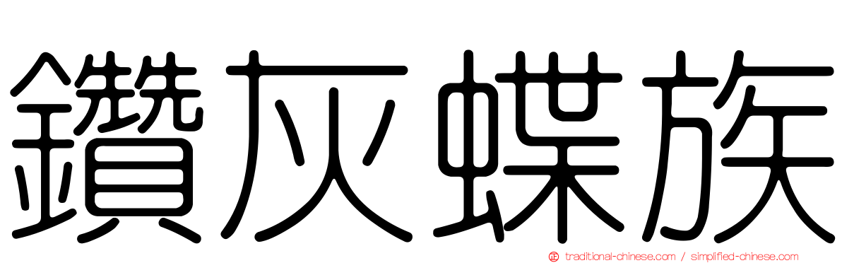 鑽灰蝶族
