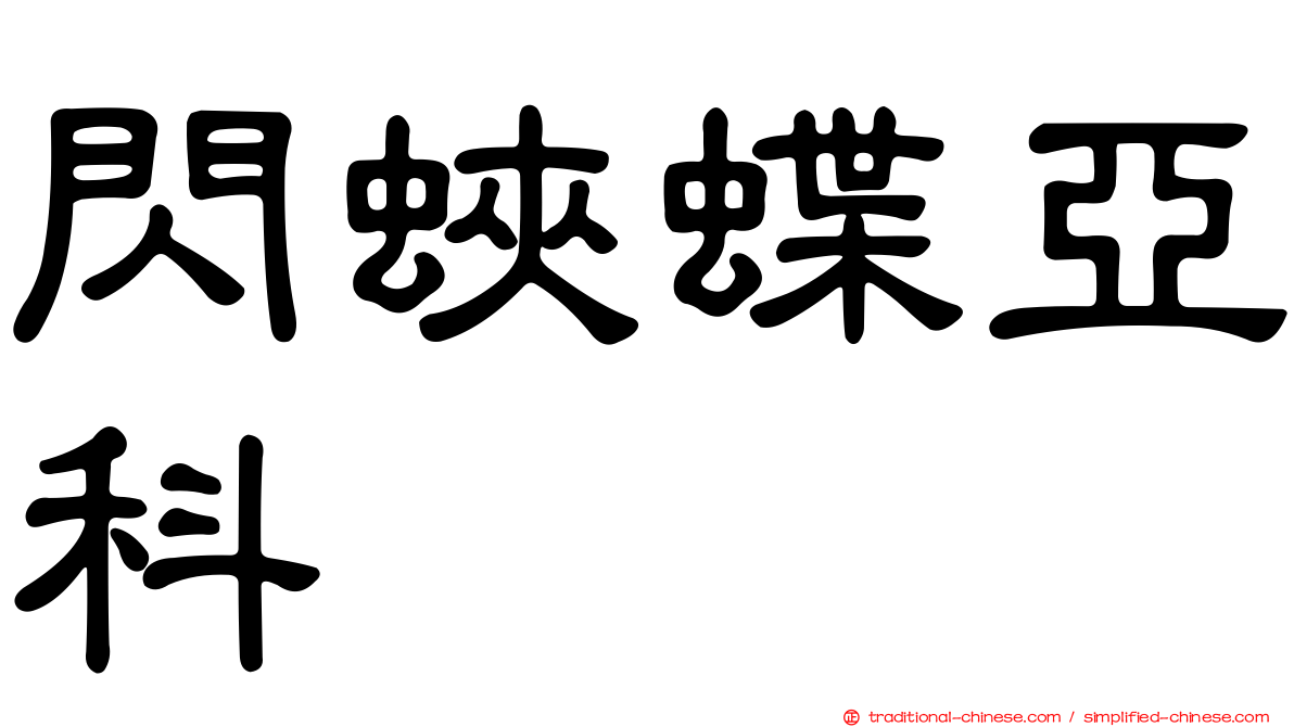 閃蛺蝶亞科