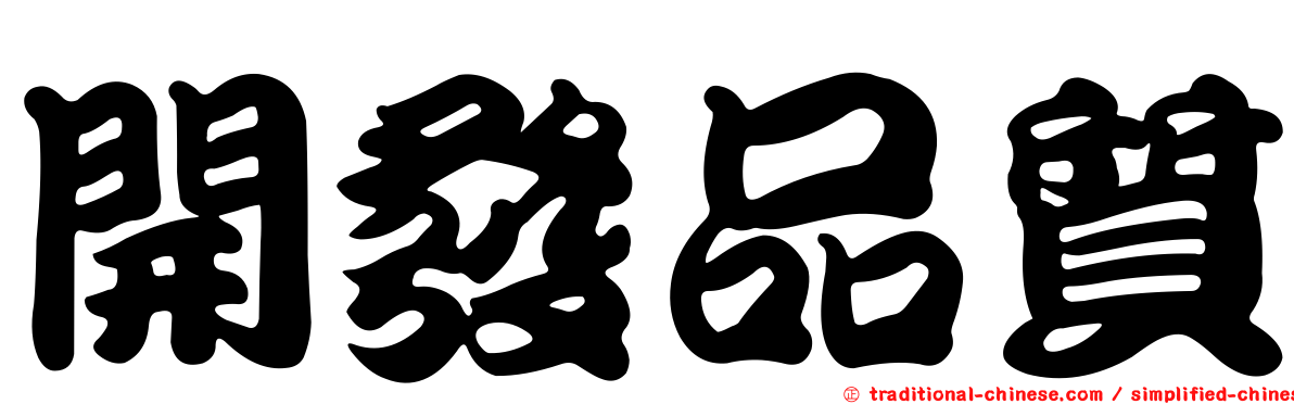 開發品質