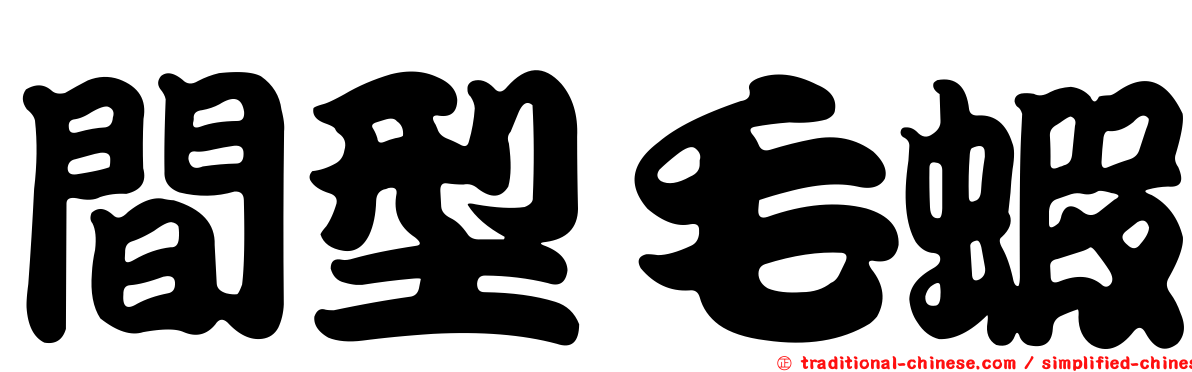 間型毛蝦