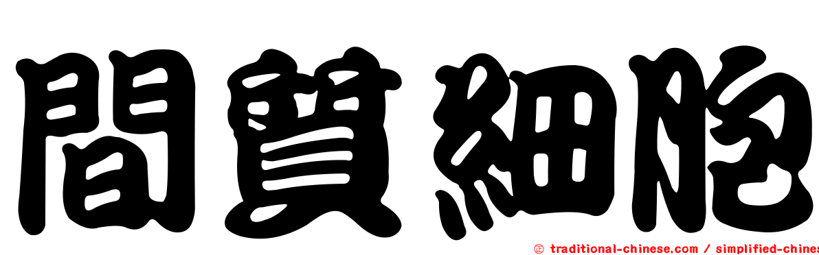 間質細胞
