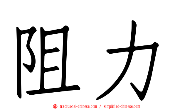 阻力