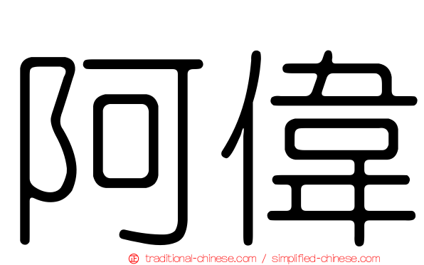 阿偉