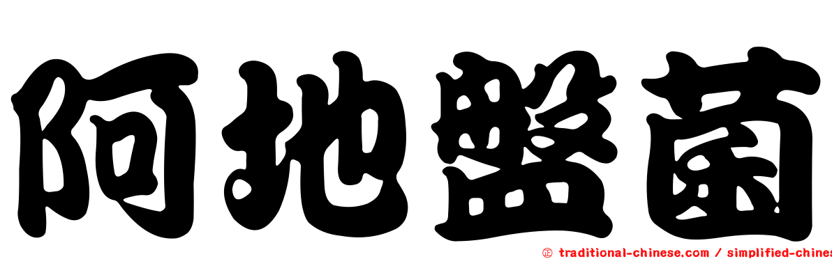 阿地盤菌