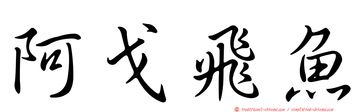 阿戈飛魚