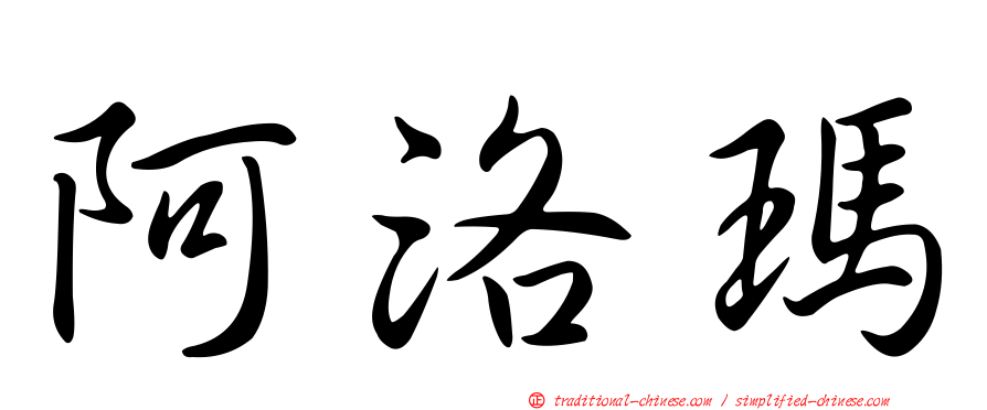 阿洛瑪