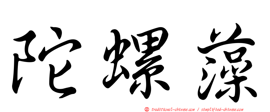 陀螺藻