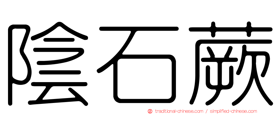 陰石蕨