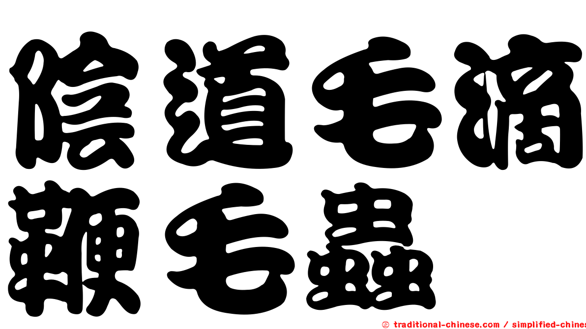 陰道毛滴鞭毛蟲