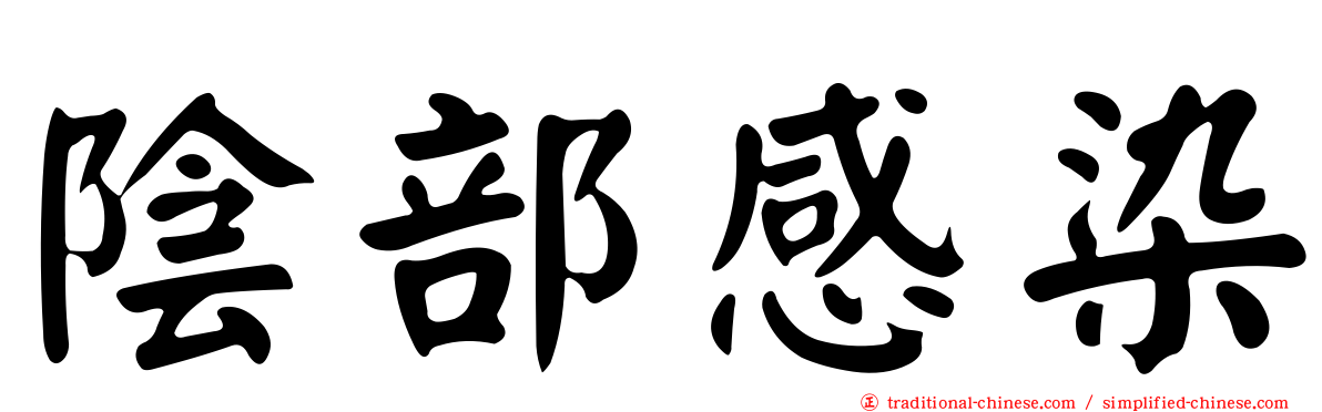 陰部感染