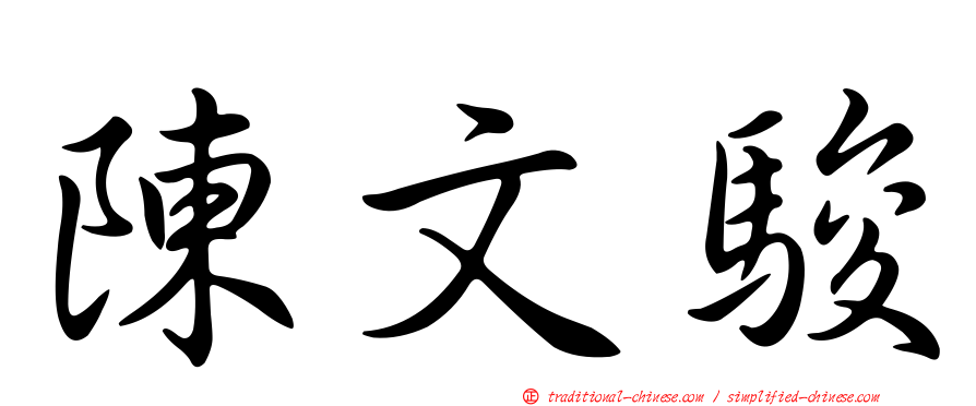 陳文駿