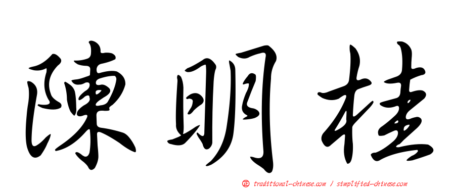陳明桂