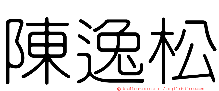 陳逸松
