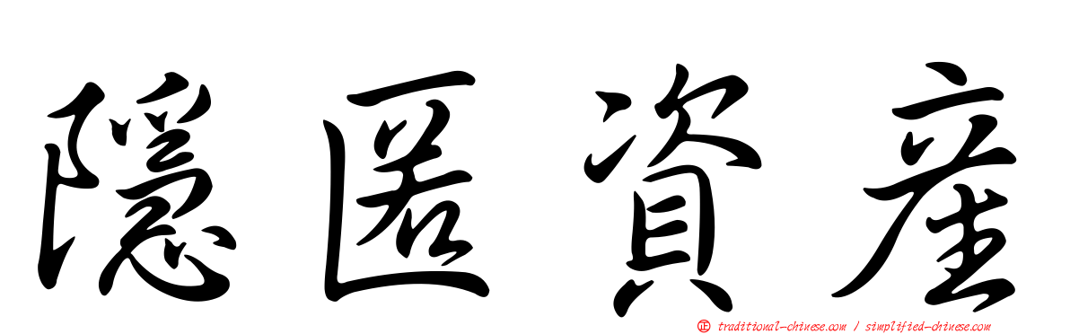 隱匿資產