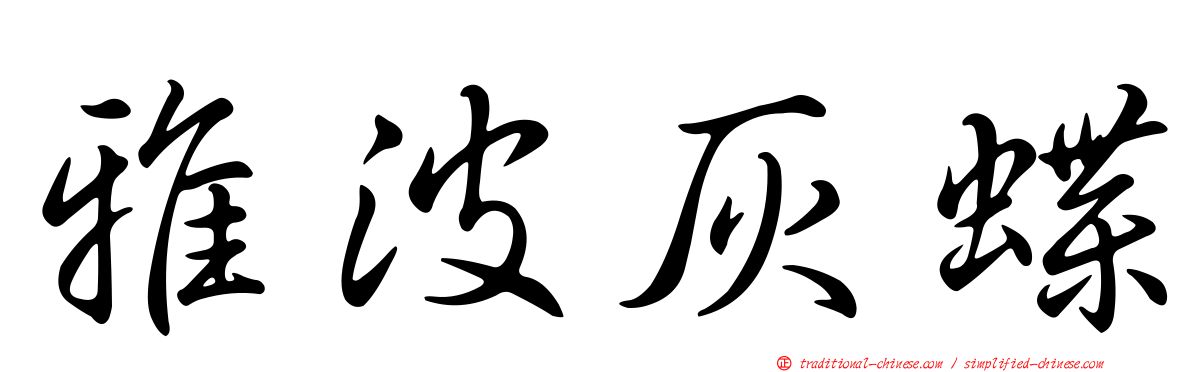 雅波灰蝶