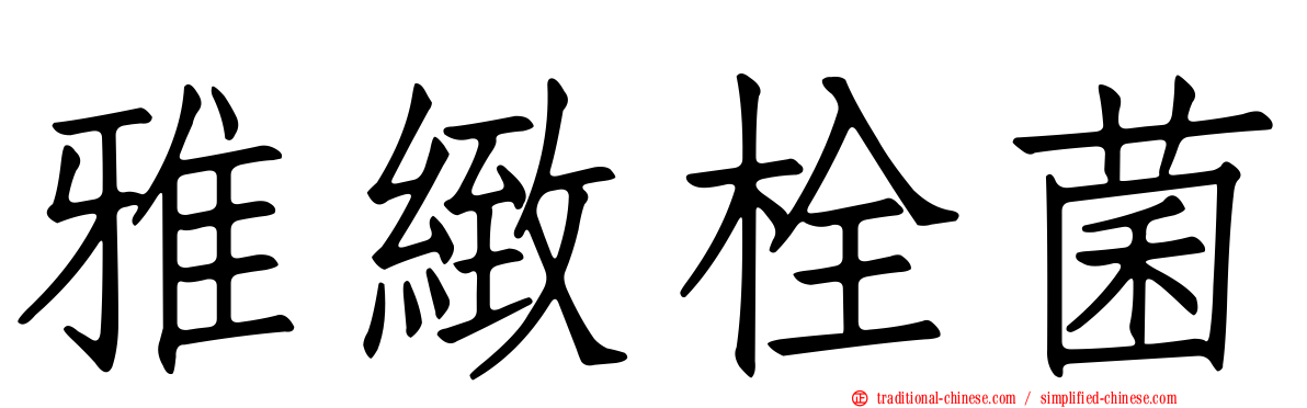 雅緻栓菌