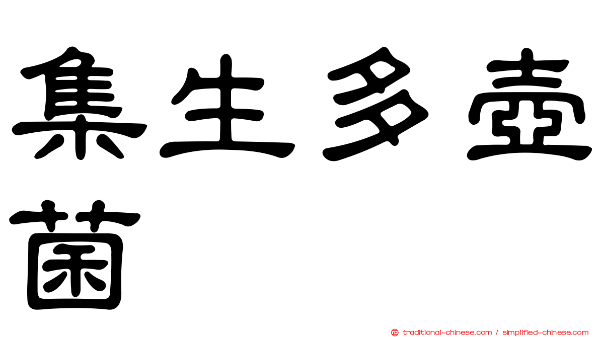 集生多壺菌