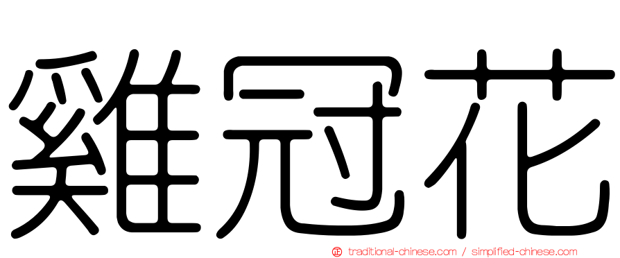 雞冠花