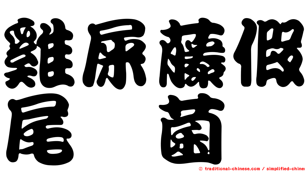 雞屎藤假尾孢菌