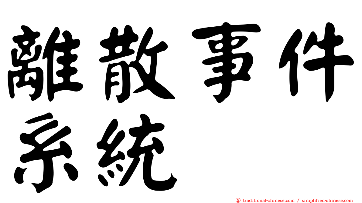 離散事件系統