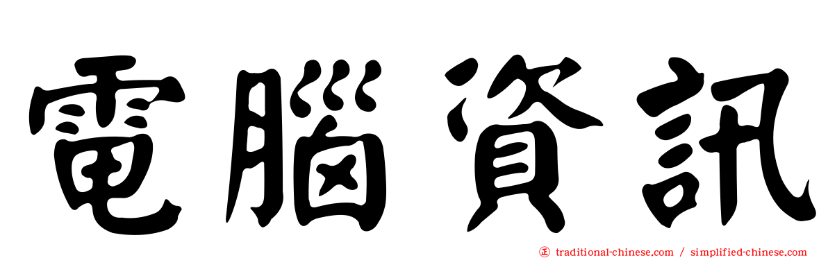 電腦資訊