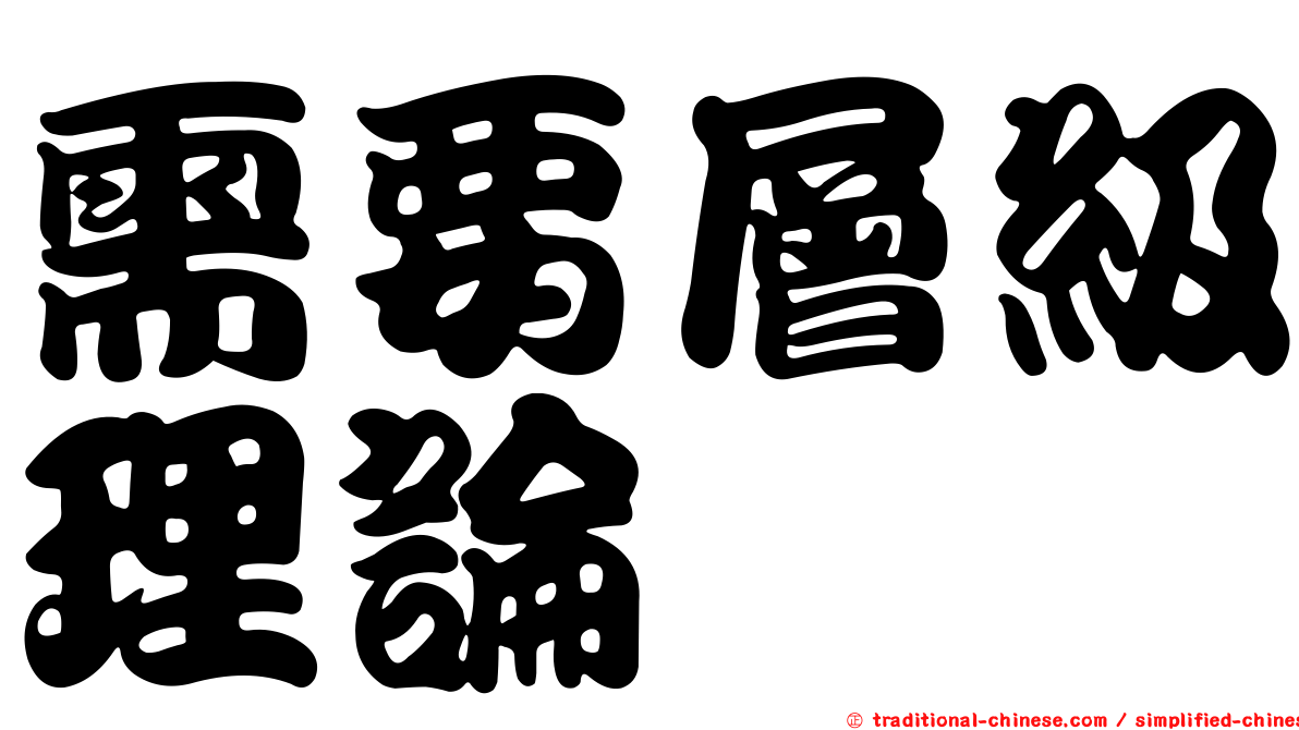 需要層級理論