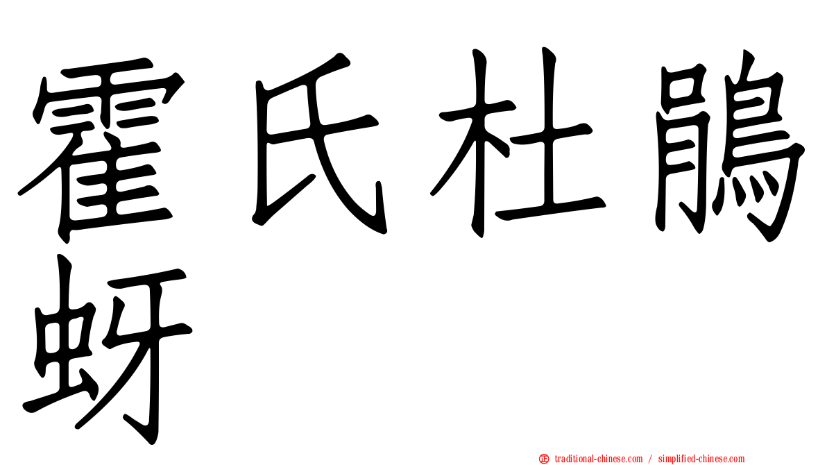 霍氏杜鵑蚜