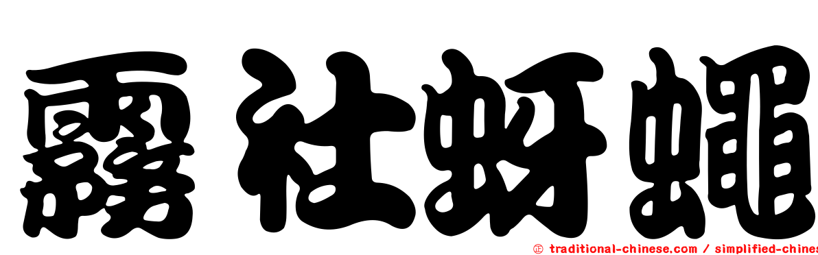 霧社蚜蠅