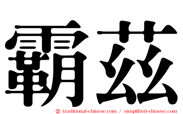 霸茲