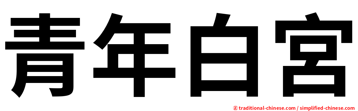 青年白宮
