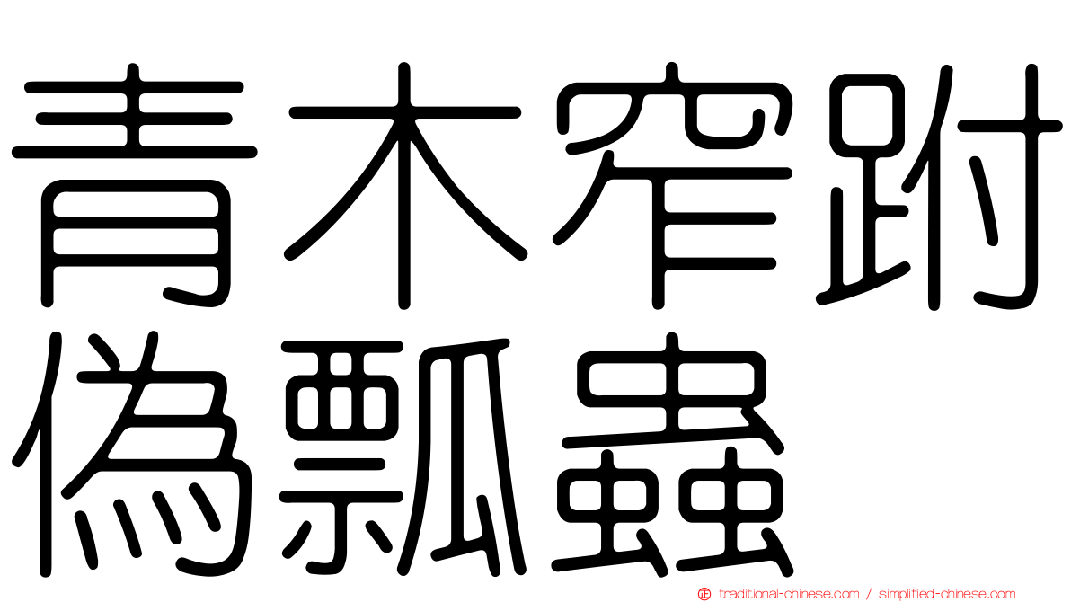 青木窄跗偽瓢蟲