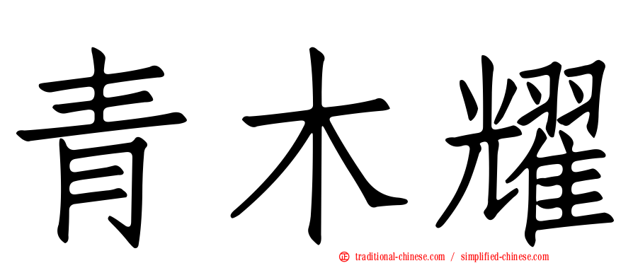 青木耀