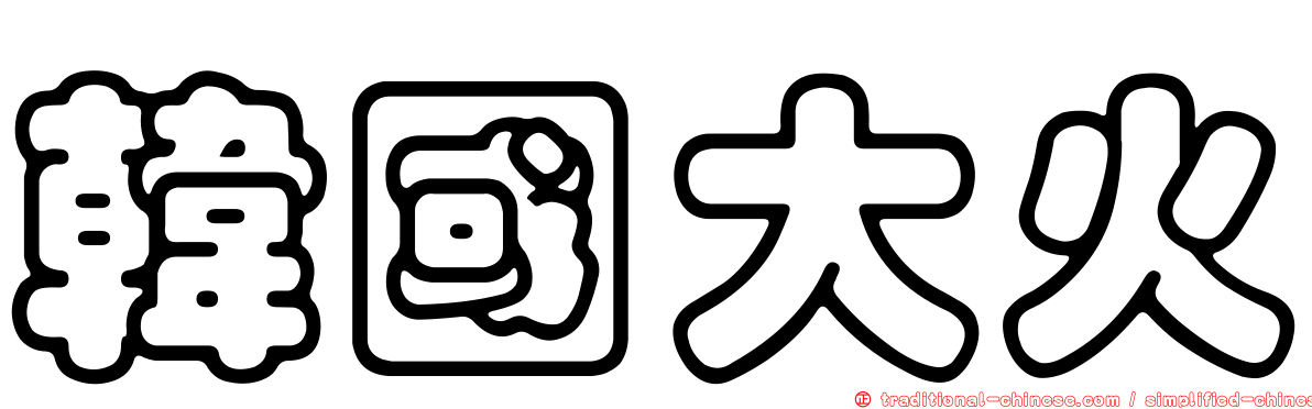 韓國大火