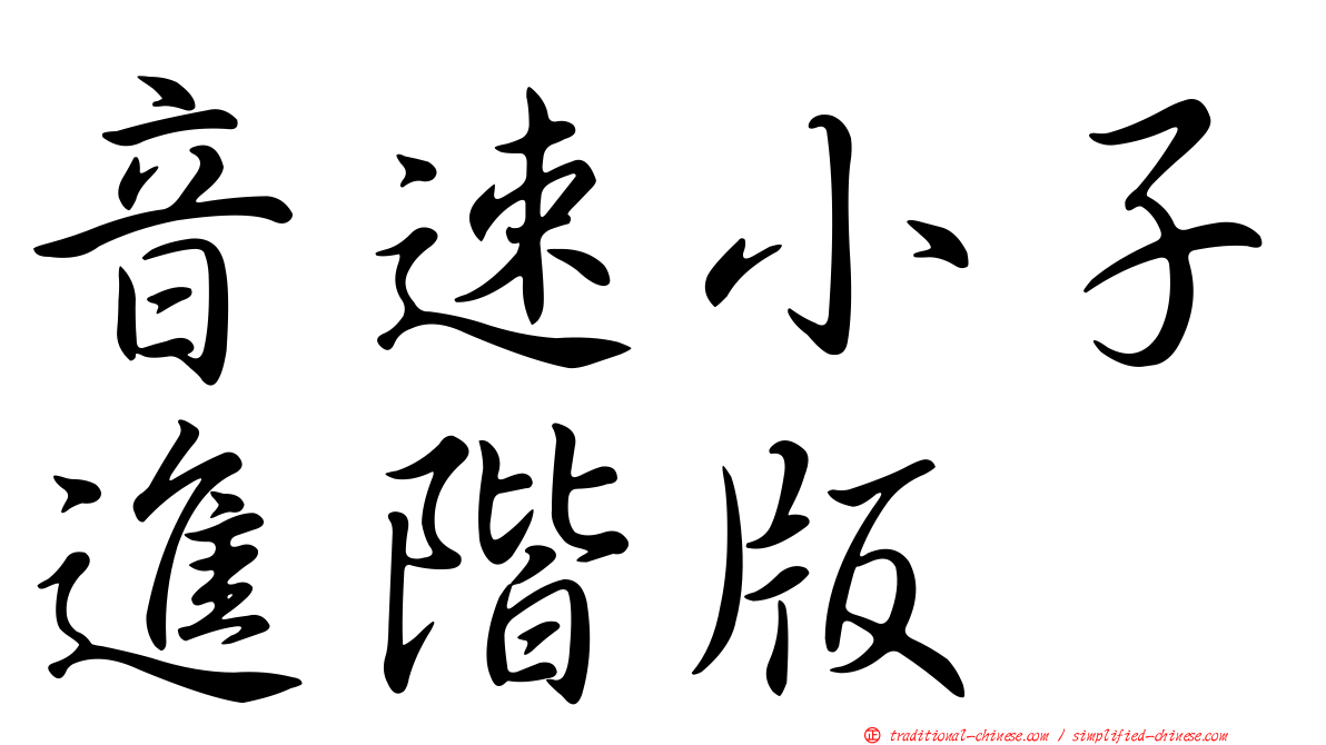 音速小子進階版
