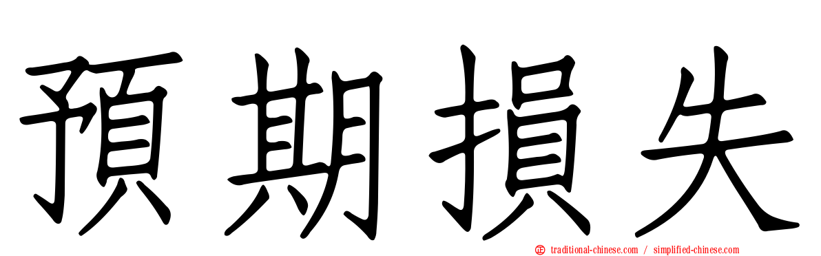 預期損失
