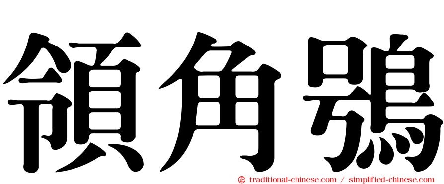 領角鴞