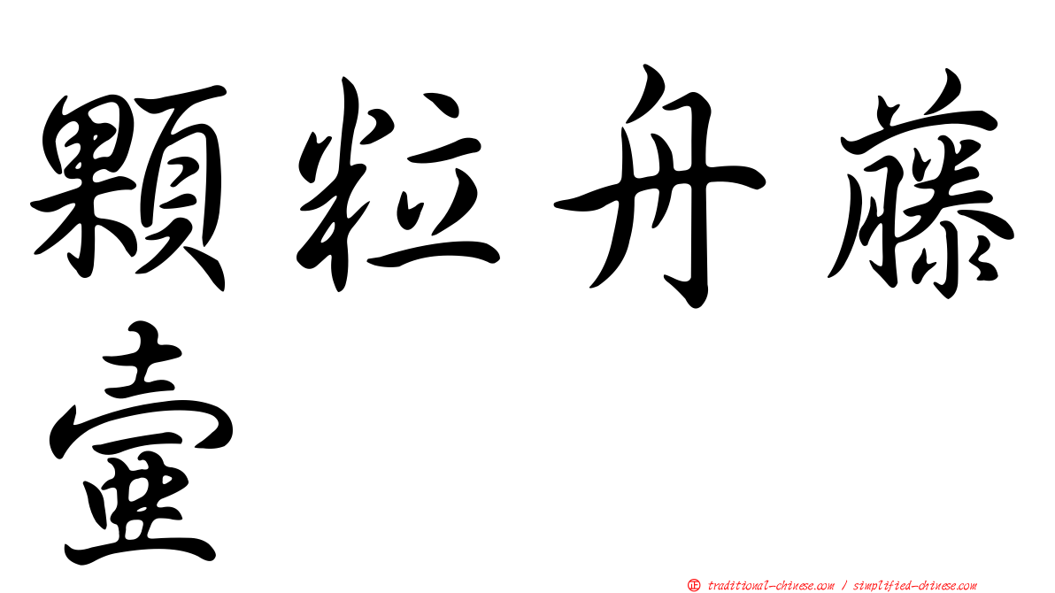 顆粒舟藤壺