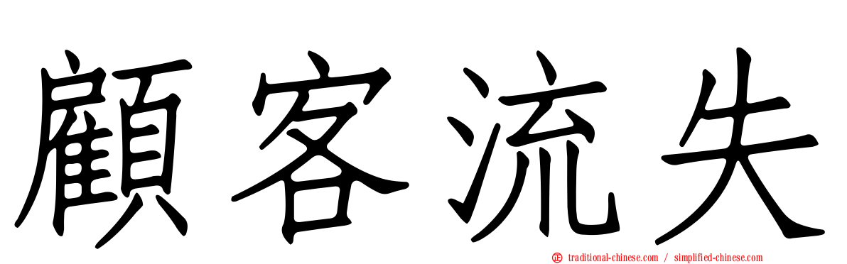 顧客流失