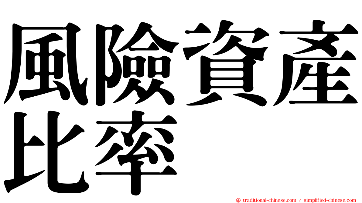 風險資產比率