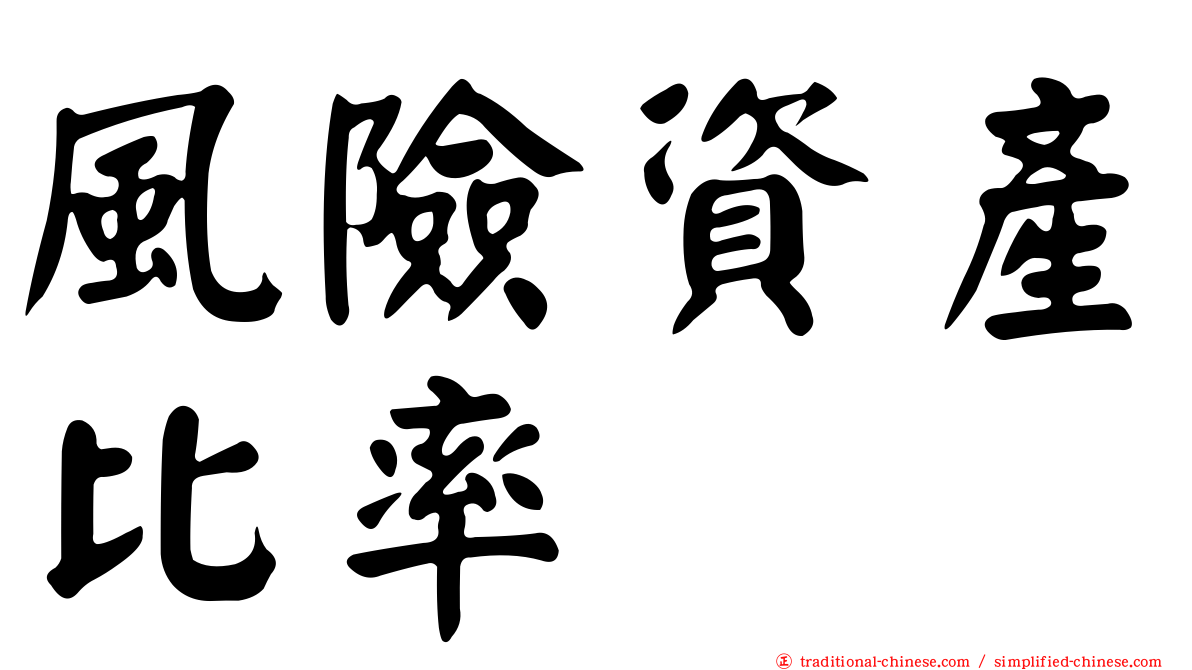 風險資產比率