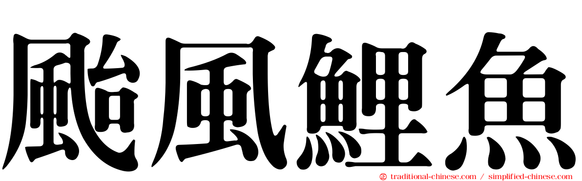 颱風鯉魚